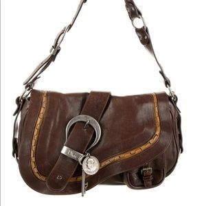 DIOR Vintage Gaucho Double Saddle Medium